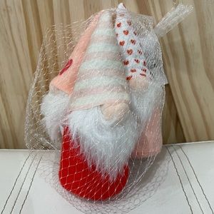 Target Bullseye Valentine Fabric Gnome Figures (3 count) | NWT
